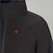 Pioneer Women's Heated Softshell Jacket, 4 Settings, 4-Way Stretch, Detachable Hood, Black, S V3210570U-S - alternate 2